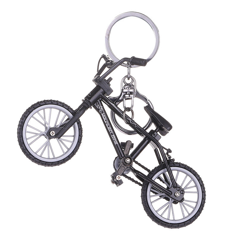 Mini llavero de bicicleta de aleación de zinc al por mayor